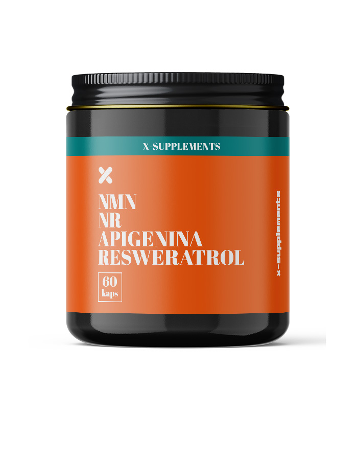 NMN + Resweratrol + NR + Apigenina